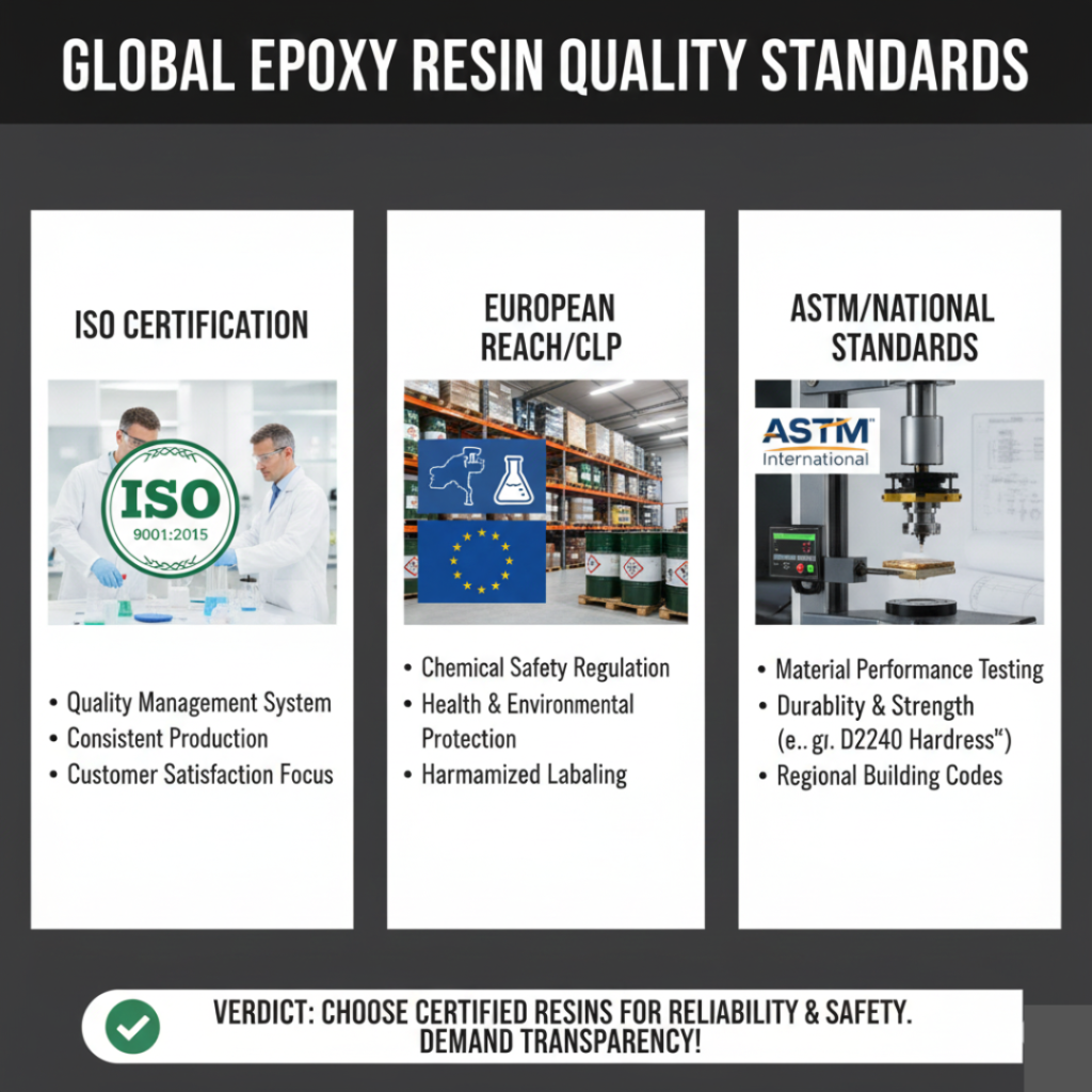 epoxy resin quality standards