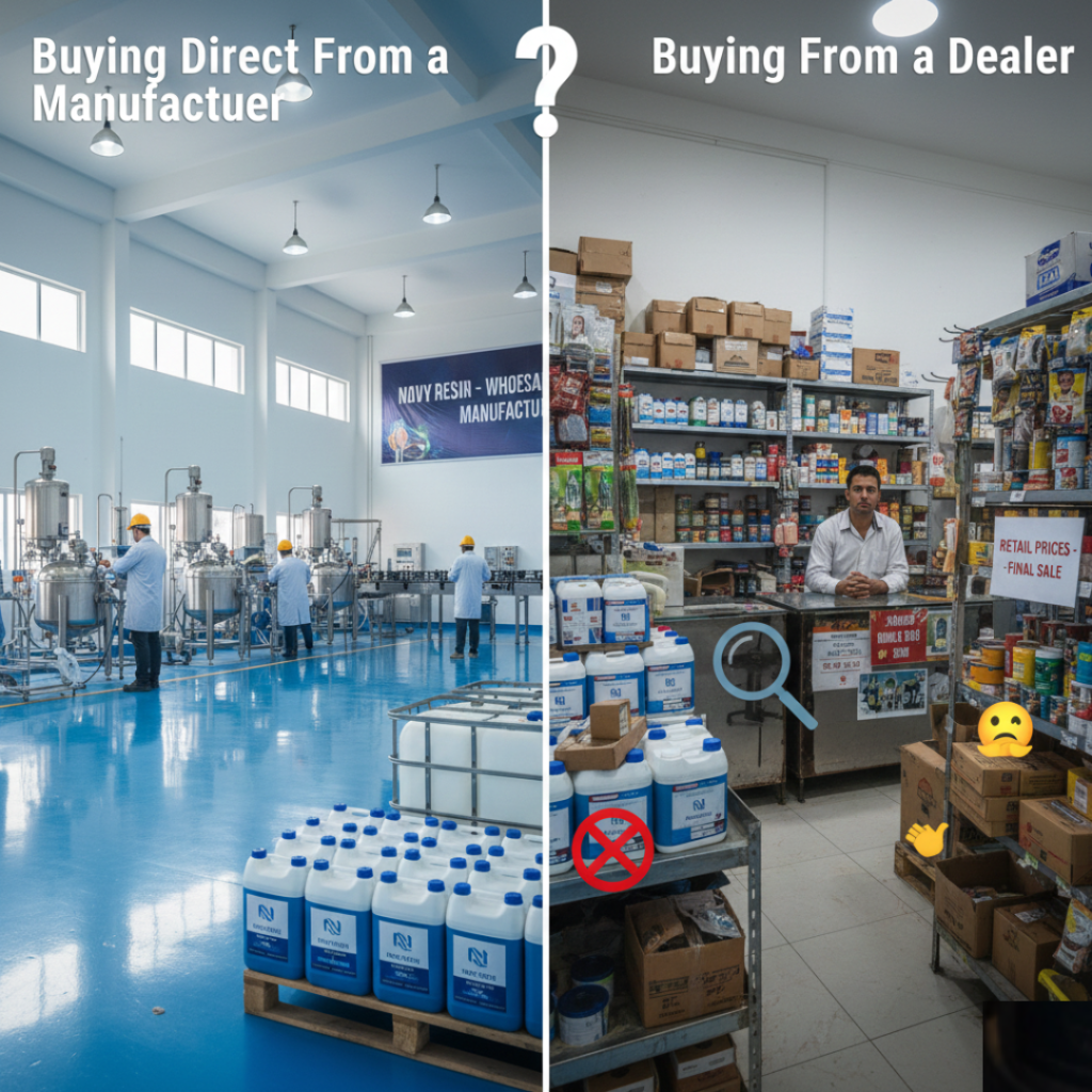Why Buy Direct From an Epoxy Resin Manufacturer Instead of Dealers? wholesale epoxy resin manufacturer
