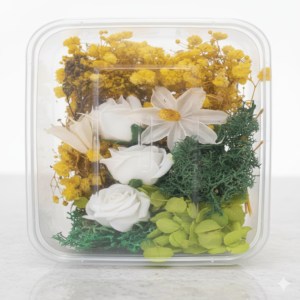 dry flowers box for resin